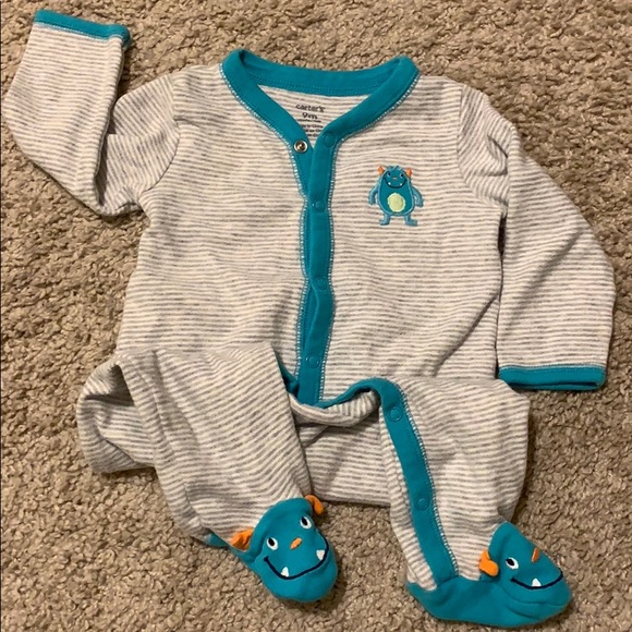 Carters Footie Pajama Bundle - Picture 2 of 8